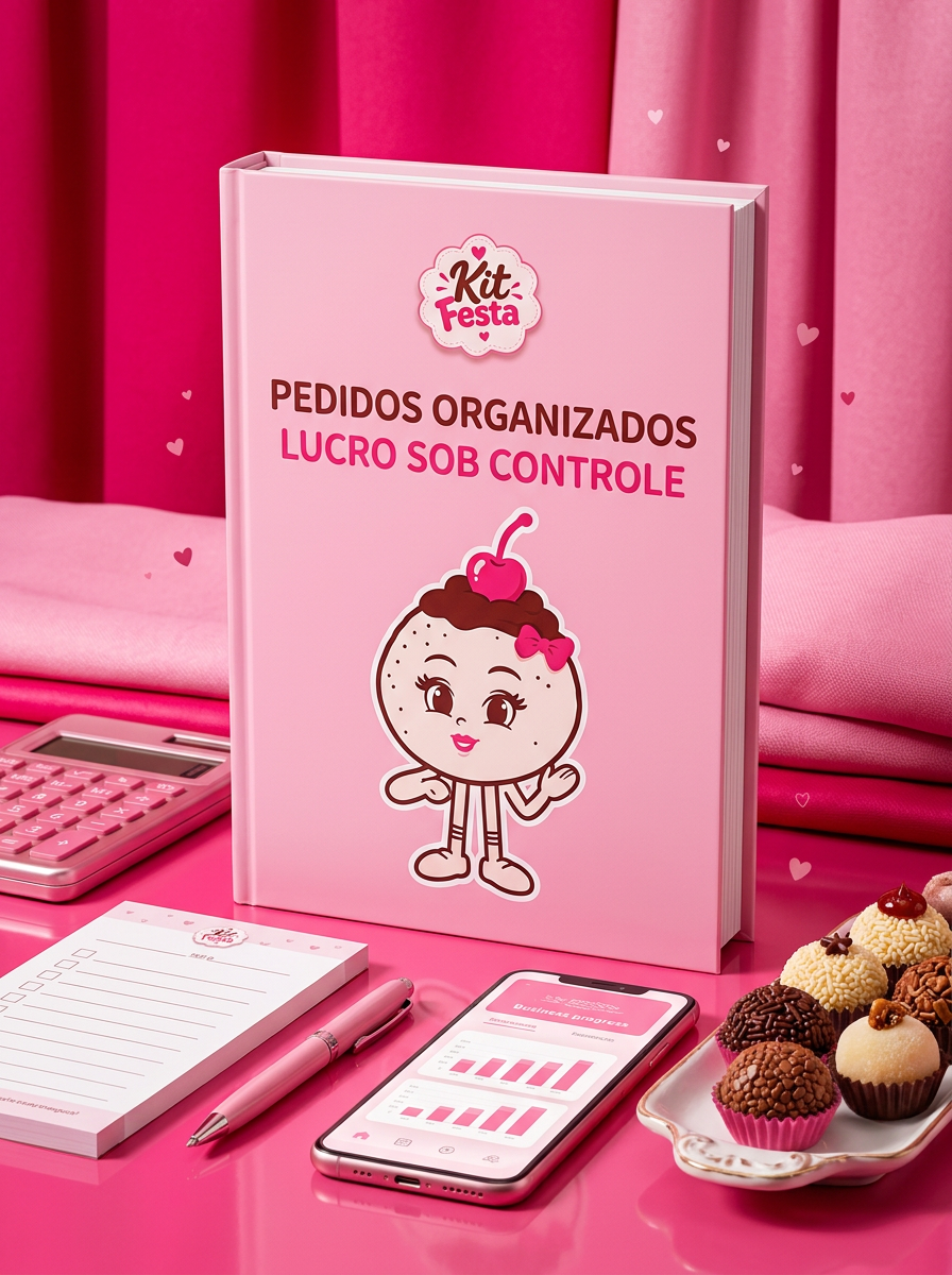 Capa ilustrativa do material Pedidos Organizados, Lucro sob Controle